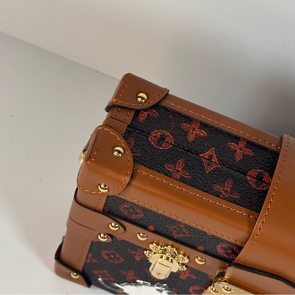 Louis Vuitton Catogram Petite Malle Black - Picture 6 of 16